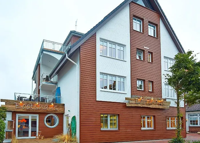 Bernstein-hotel Bootshaus Hotel Büsum